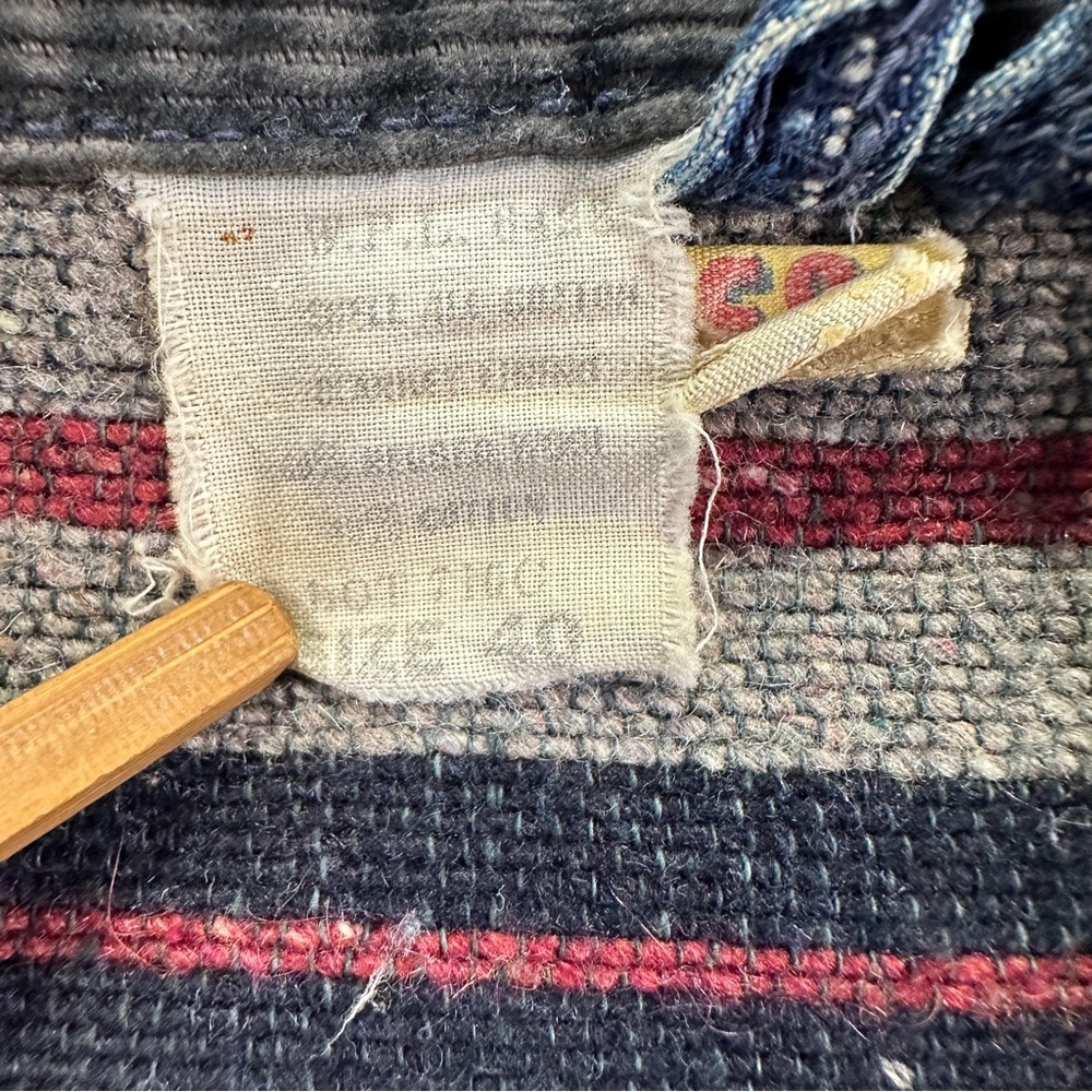 Vintage Blanket Lined Denim Men’s Chore Jacket Detroit Style Size 40 - Picture 16 of 16